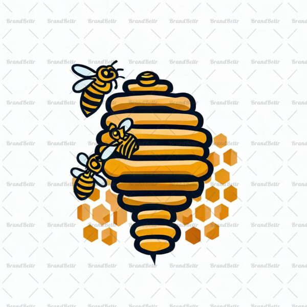Bienenstock und Bienen